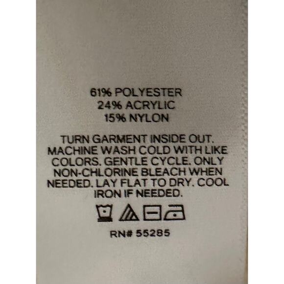 Express Crop Colorblock Sweater - Picture 4 of 4